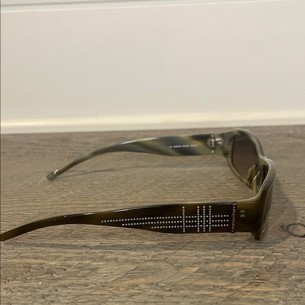 NWOT VTG Burberry 135 8483/S BXCD 57 14 Wmns Olive Nova Check Sunglasses - Picture 7 of 11